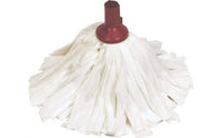 Janit-X Colour Coded Cloth Socket Mop Head Red