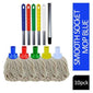Janit-X PY Smooth Socket Mop Head, Colour Coded - NWT1709