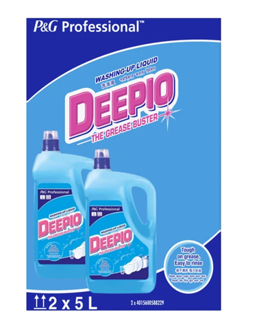 Deepio Professional Washing Up Liquid Concentrate, 5 Litre - NWT2285