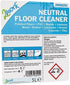 Janit-X Professional Neutral Floor Cleaner, Lemon, 5 Litre - NWT3366