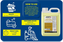 Janit-X Professional Lemon All Purpose Cleaner Concentrate, 5 Litre - NWT3367