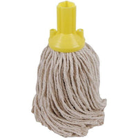 Janit-X PY Smooth Socket Mop Head, Colour Coded Yellow