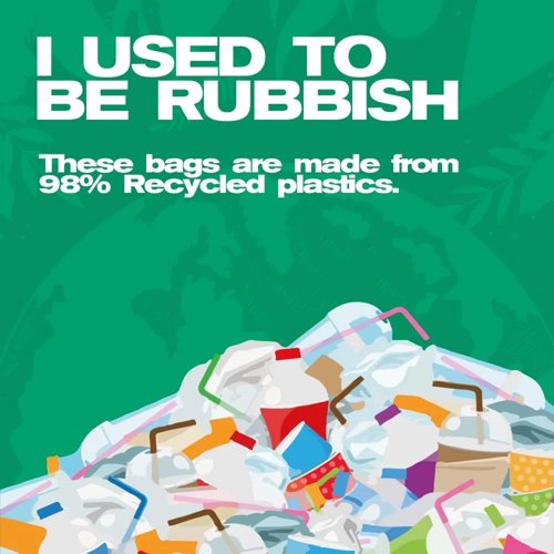 Ecobag Vanilla Scented Pedal Bin Liners 30L, Case of 600