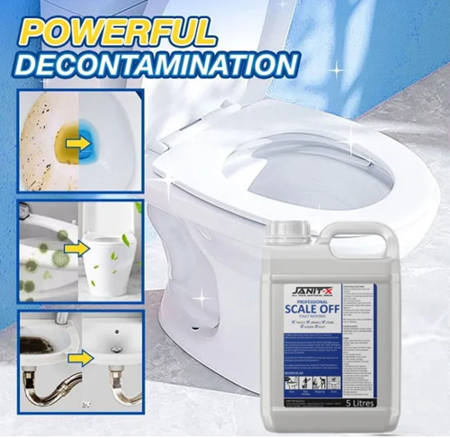 Janit-X Scale Off Toilet and Urinal Restorer Concentrate, 5 Litre