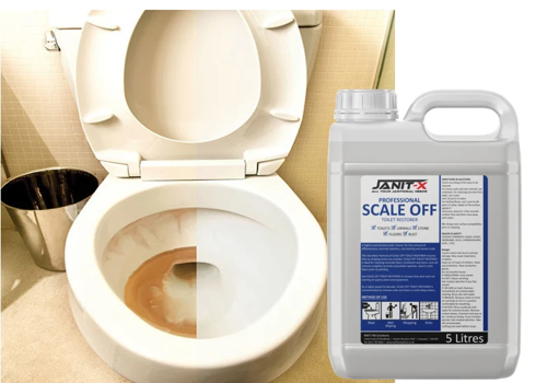 Janit-X Scale Off Toilet and Urinal Restorer Concentrate, 5 Litre