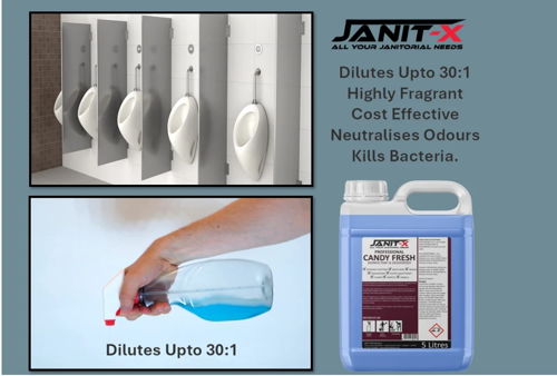 Janit-X Candy Fresh Disinfectant and Deodoriser Concentrate, 5 Litre