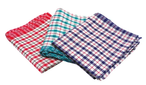 Janit-X Check Cotton Tea Towels 43 x 68cm, Pack of 10 - NWT4780