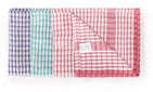 Janit-X Check Cotton Tea Towels 43 x 68cm, Pack of 10 - NWT4780