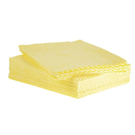 Janit-X Heavyweight Non Woven Cleaning Cloths 50 x 36cm, Pack of 50 - NWT439