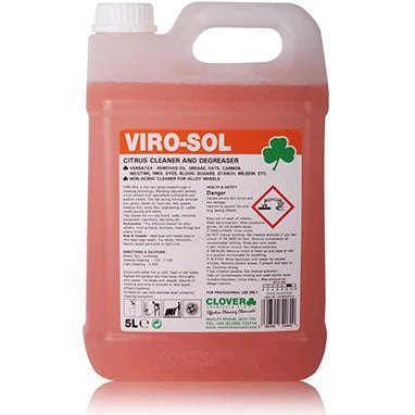 Janit-X Viro-Sol Citrus Cleaner and Degreaser, 5 Litre - NWT6285