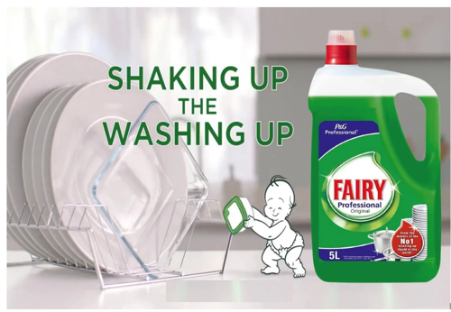 Fairy Professional Original Washing Up Liquid, 5 Litre - NWT630