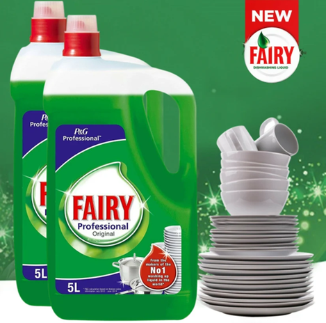 Fairy Professional Original Washing Up Liquid, 5 Litre - NWT630