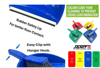 Janit-X Colour Coded Dustpan and Brush Set