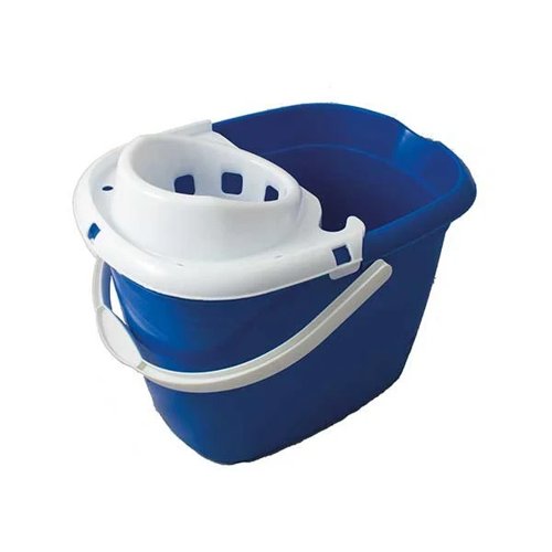 Janit-X 15 Litre Colour Coded Mop Bucket with Clip On Wringer