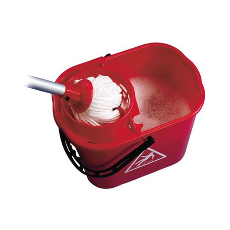 Janit-X Heavy Duty 15 Litre Mop Bucket with Wringer - NWT7977