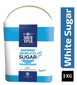Tate and Lyle Fairtrade Granulated Cane Sugar Drum, 3kg - NWT800