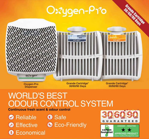 Oxy-Gen Pro Eco-Friendly Air Freshener Cartridge - Aerosol Free