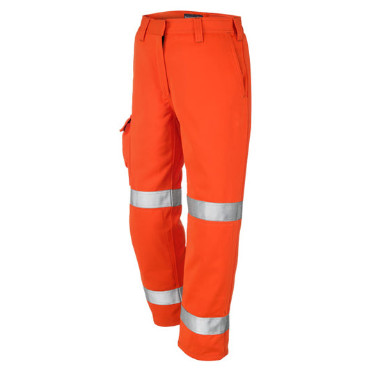 ProGARM 4614 Ladies Hi-Vis Orange Arc Flash Trousers