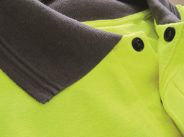 ProGARM 5287 Ladies Hi-Vis Yellow Arc Flash Polo Shirt 5.6 cal/cm² APC 1