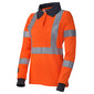 ProGARM 5292 Ladies Hi-Vis Orange Arc Flash Polo Shirt 5.9 cal/cm² APC 1