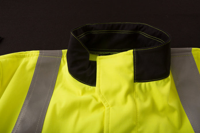 ProGARM 9930 Hi-Vis Yellow Arc Flash Softshell Jacket 23 cal/cm² APC 2
