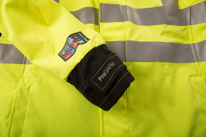 ProGARM 9930 Hi-Vis Yellow Arc Flash Softshell Jacket 23 cal/cm² APC 2