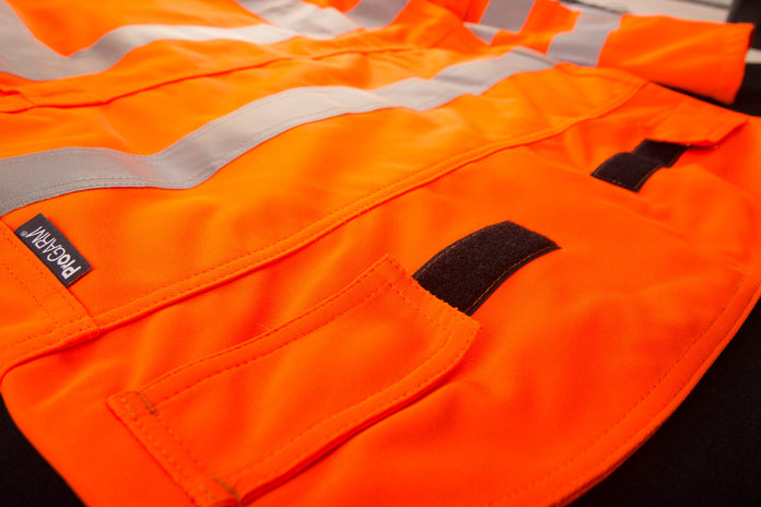 ProGARM 4608 Hi-Vis Orange Arc Flash Jacket 8 cal/cm² APC 1