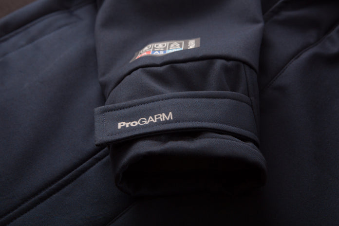 ProGARM 9931 Navy Arc Flash Softshell Jacket 23 cal/cm² APC 1