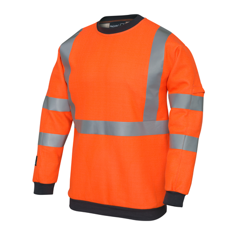ProGARM 5648 Hi-Vis Orange Arc Flash Sweatshirt 9.9 cal/cm² APC 1