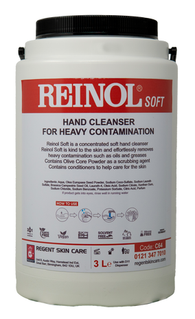Reinol C64 Soft Heavy Duty Hand Cleanser 3 Litre