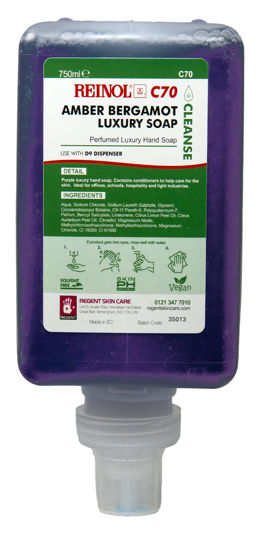Regent C70 Amber Bergamot Luxury Hand Soap 750ml