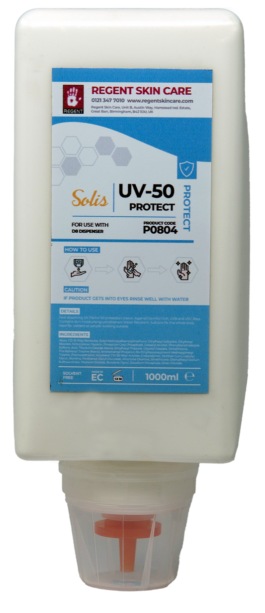 Regent P0804 UV-50 SPF 50 Sun Protection Cream 1 Litre