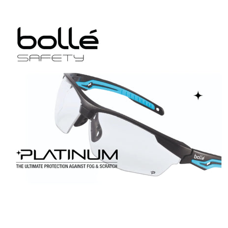 Bolle Tryon Cobalt Flash Safety Sun Glasses / Spectacles