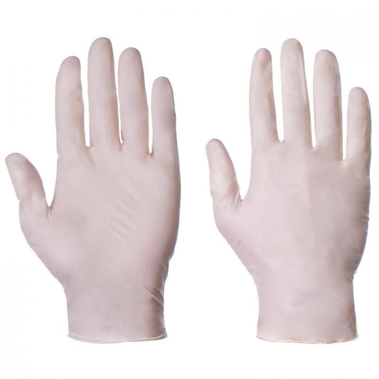 Supertouch Latex Powdered Gloves Box Of 100