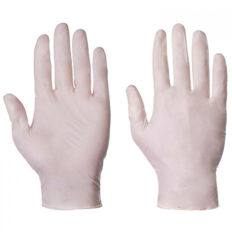 Supertouch Latex Powder Free Gloves Box Of 100