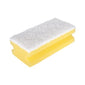 Robert Scott Non-Scratch Large Finger Gripped Sponge Scourer White Pack of 10