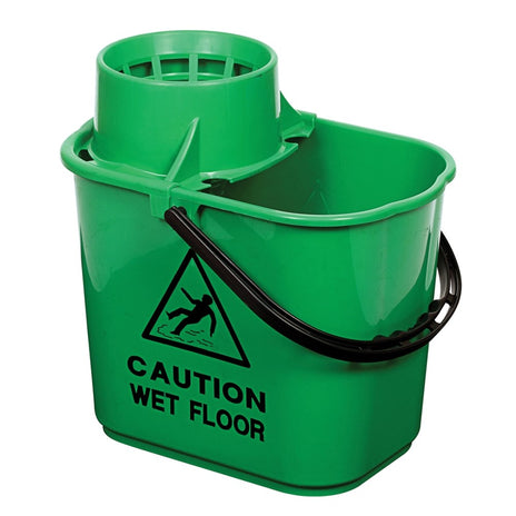 Robert Scott Professional 15 Litre Mop Bucket Colour Coded - Recycled Plastic