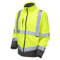 Leo Buckland SJ01 EcoViz Softshell Jacket - ISO 20471 Class 3
