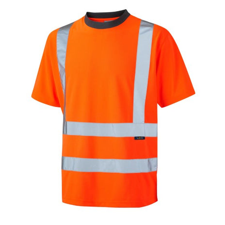 Leo Braunton T02 EcoViz Performance T-Shirt - ISO 20471 Class 2