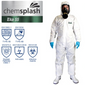 Chemsplash Eka 55 Coverall Type 5B/6B - White