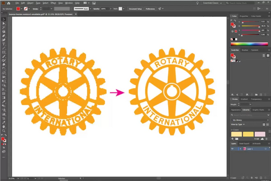 Artwork Redraw To Vector