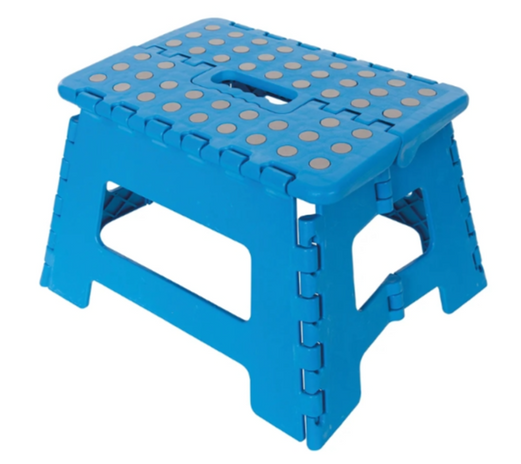 Silverline Folding Step/Stool Blue 150Kg Max