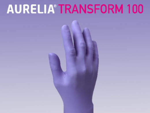 Aurelia Transform 100 Nitrile Pf 3.2Mil Glove Box Of 100