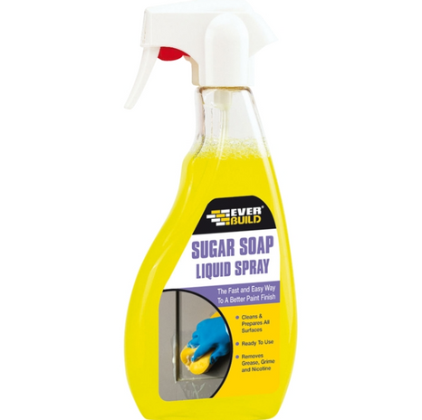 Everbuild Sugar Soap Liquid 500ml Trigger Spray