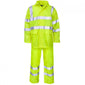 St Polyester-Pvc Hi Vis 2-Piece Rainsuit  *Wsl*