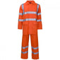 St Polyester-Pvc Hi Vis 2-Piece Rainsuit  *Wsl*