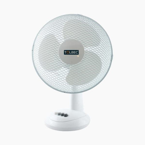 Tolbec Desk Fan White