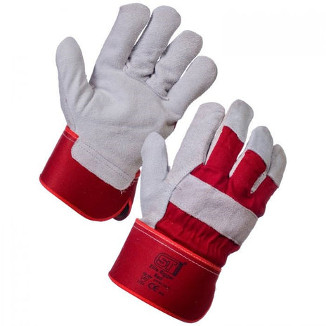 Supertouch Elite Rigger Glove Red/Chrome