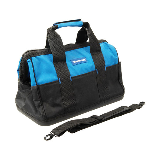 Silverline Tool Bag Hard Base Wide Mouth