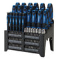 Draper Screwdriver And Bit Set, Blue (103 Piece)